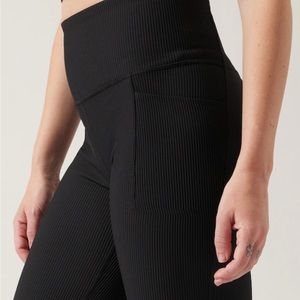 Salutation Stash Ribbed Flare Pants